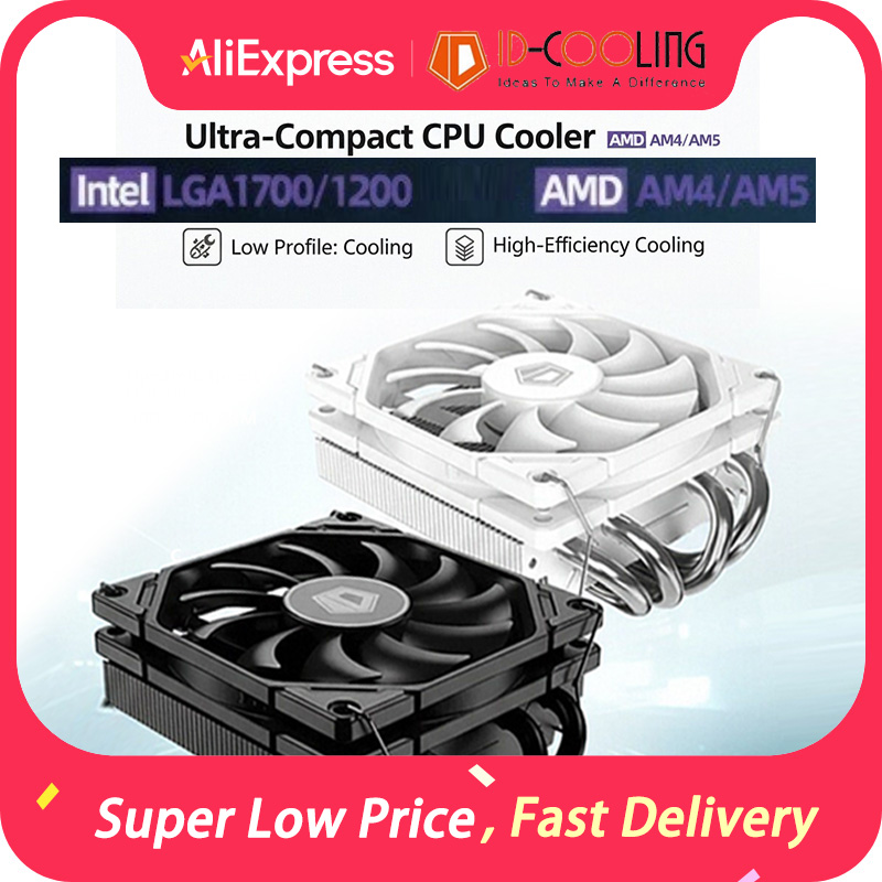 Air Cooler Cpu - ID-COOLING IS-40X V3 45mm Yükseklik 4