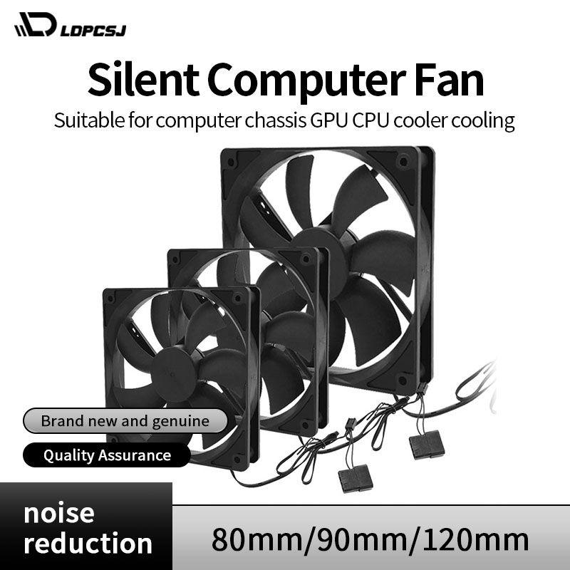 Gpu Cooler - 80mm 90mm 120mm Sessiz Bilgisayar Fanı