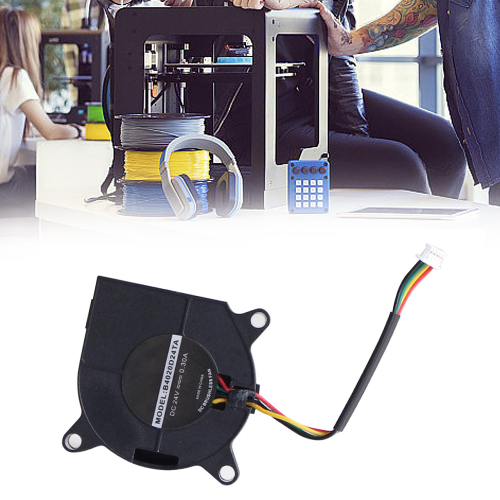 Heatsink - 24V Soğutma Fanı, 4020 Fırçasız Motor,