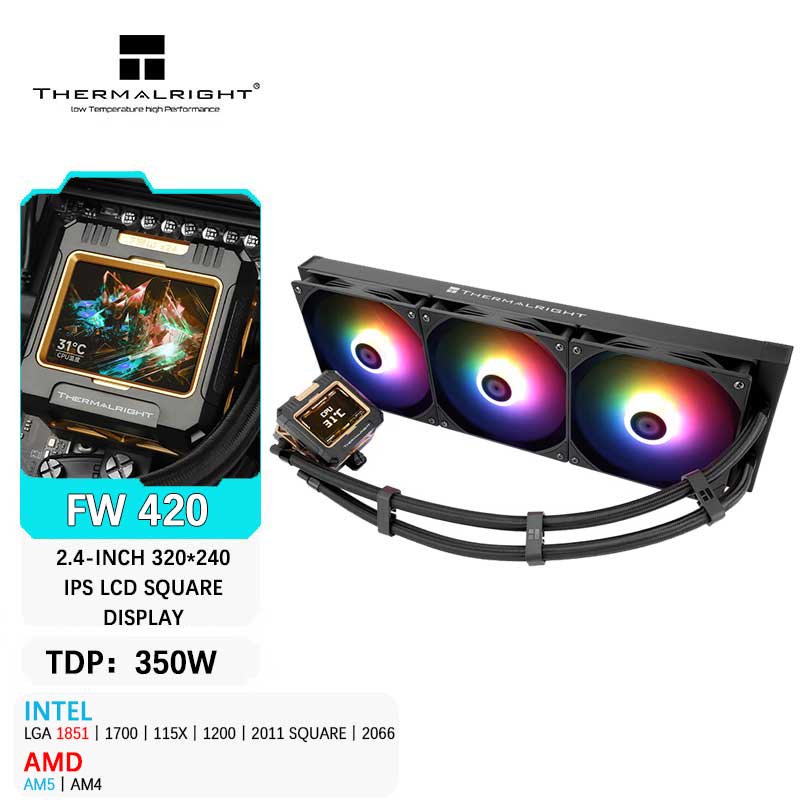 Aio Liquid Cooler - Thermalright FW 420 Hepsi Bir Arada
