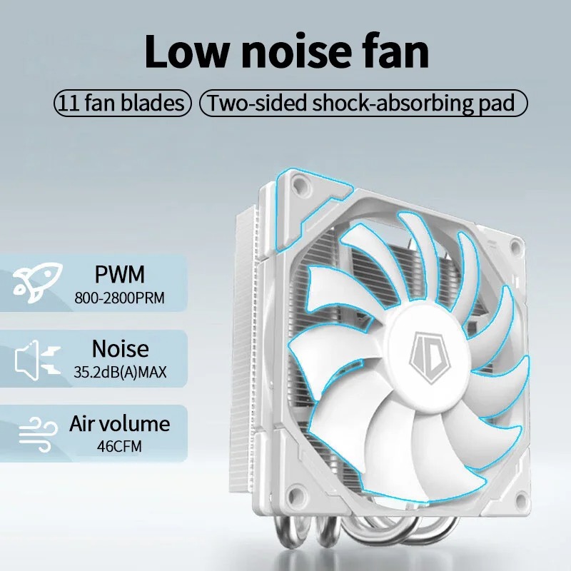 ID-COOLING IS-40X V3 45mm Yüks - Air Cooler Cpu incelemesi ve fiyatı