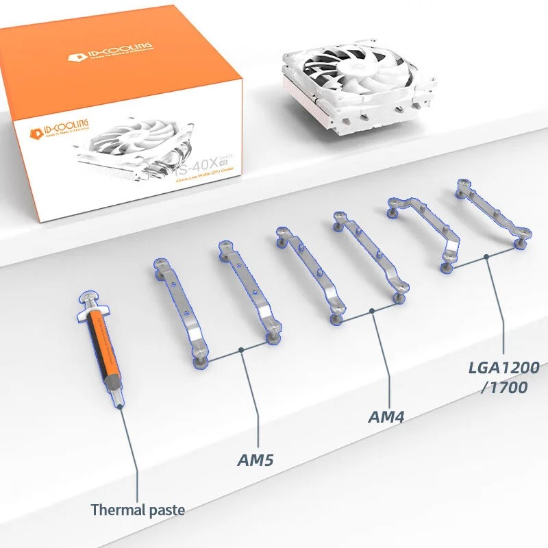 ID-COOLING IS-40X V3 45mm Yüks - Air Cooler Cpu incelemesi ve fiyatı