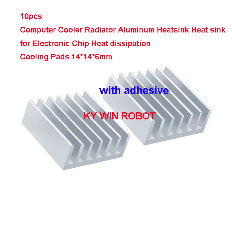 10 Adet Mini Yapışkanlı Alümin - Heatsink incelemesi ve fiyatı