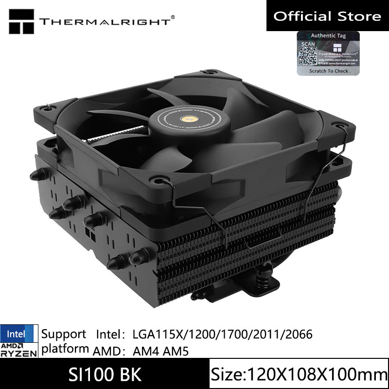 Thermalright TR-SI-100 hava so - Air Cooler Cpu incelemesi ve fiyatı