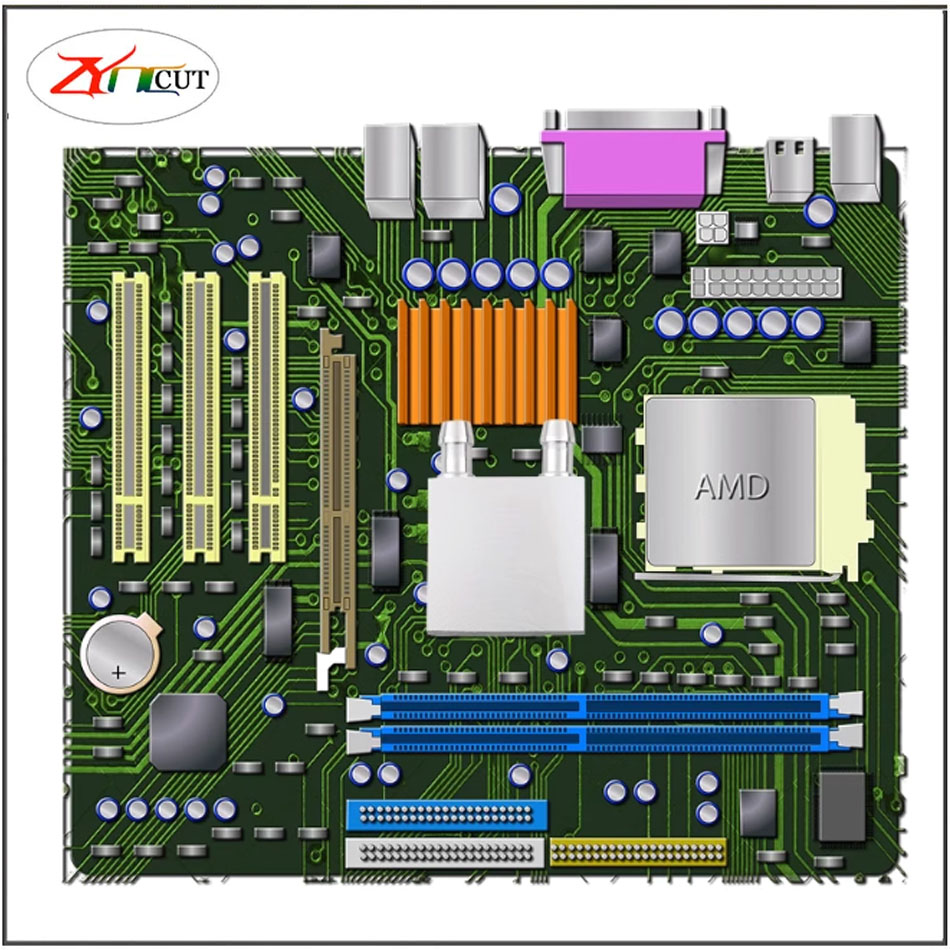 40 80mm CPU Alüminyum su soğut - Heatsink incelemesi ve fiyatı
