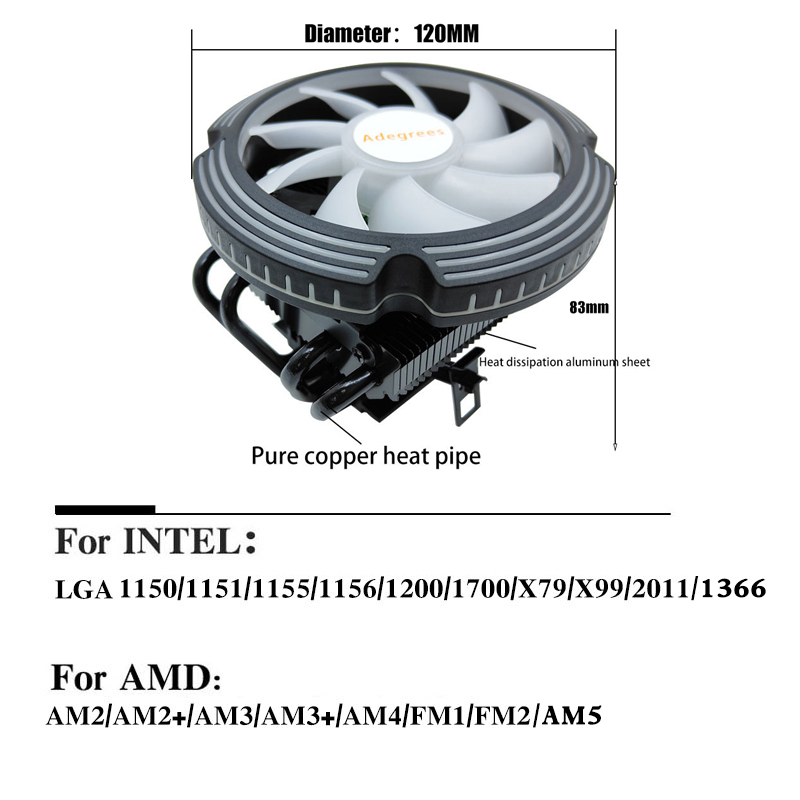 4 Isı Borulu RGB CPU Soğutucu, - Cpu Cooler incelemesi ve fiyatı