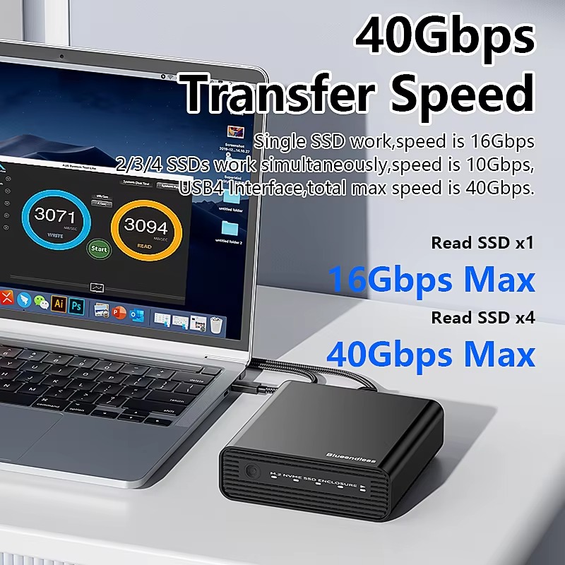 Alüminyum M2 4 Bölmeli USB4 Ha - Case Fan incelemesi ve fiyatı