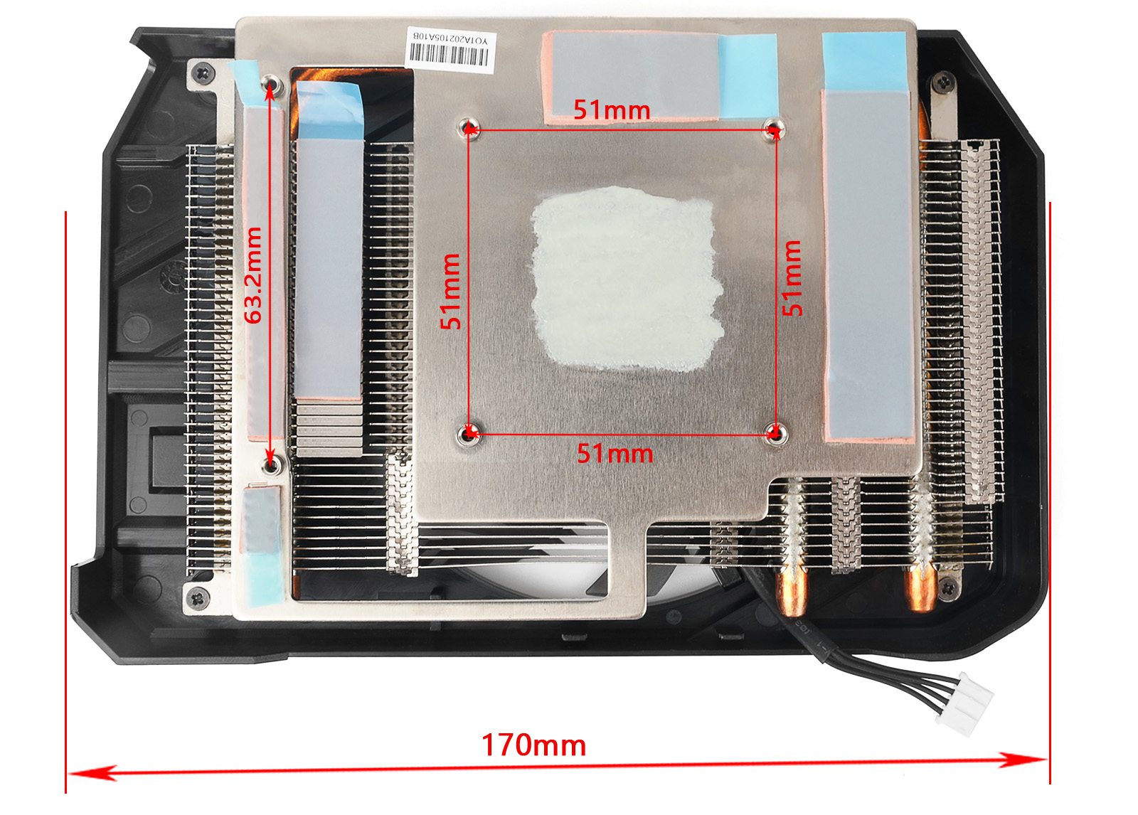 95MM GAA8S2H GPU grafik kartı  - Cpu Fan incelemesi ve fiyatı