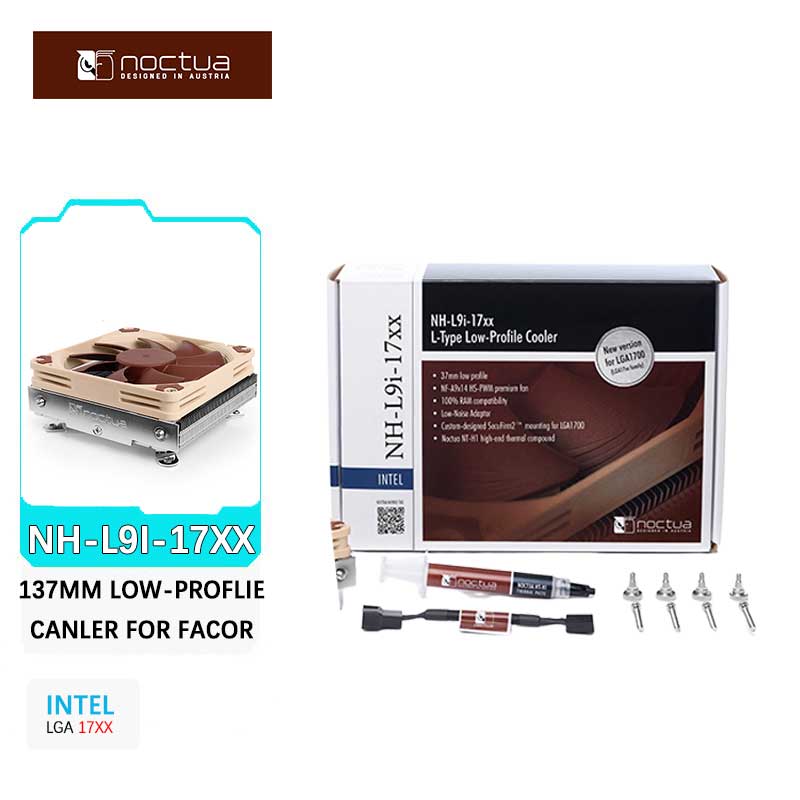Noctua NH-L9i-17xx 2 ısı borus - Air Cooler Cpu incelemesi ve fiyatı