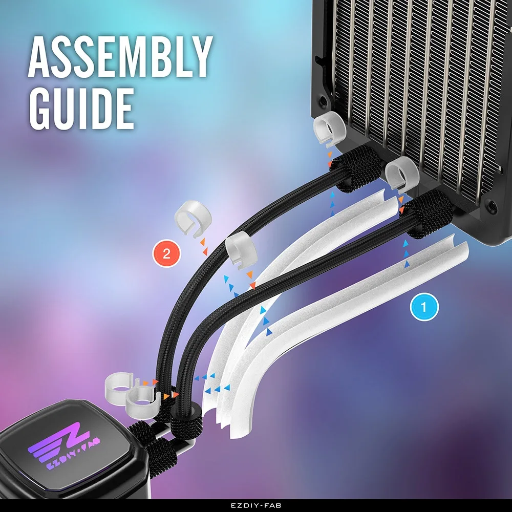 EZDIY ARGB ışık şeridi For12MM - Aio Liquid Cooler incelemesi ve fiyatı